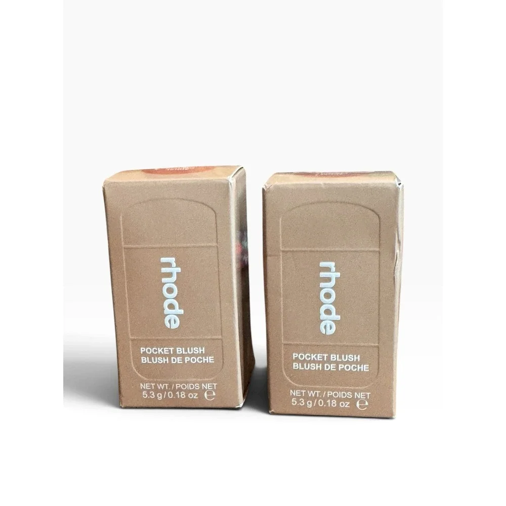 Rhode Pocket Blush Date CakeCream Blush Set of 2 New